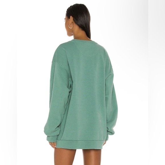 Boys Lie, Good Bye Crewneck in Light Green OS NWOT. See photos for minor flaws - Picture 8 of 11